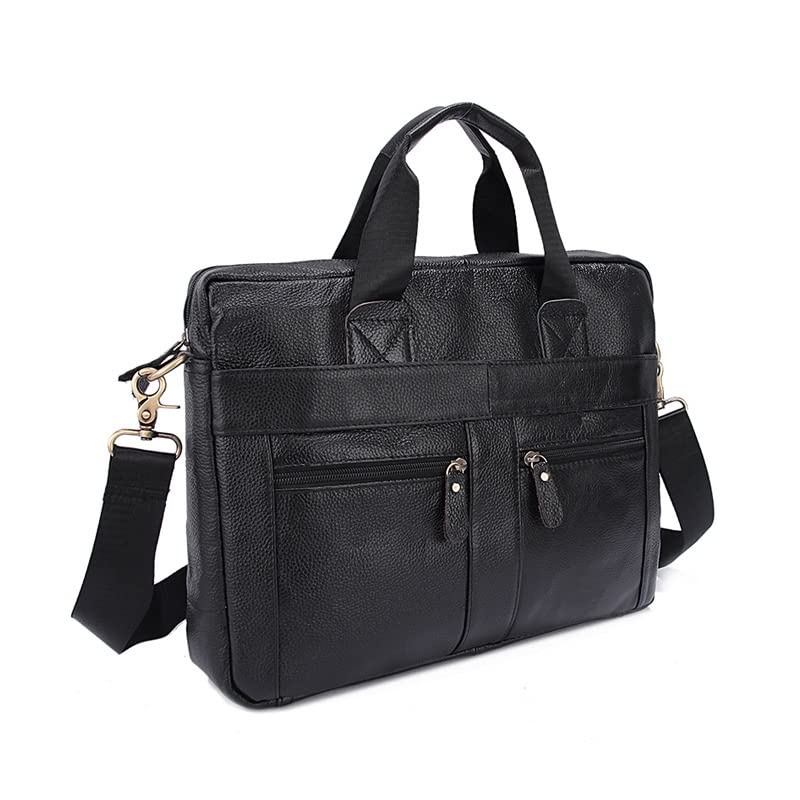 Messenger Bag, Men's Briefcases Leather Lawyer/Office Bag for Men Laptop Bag Leather Briefcases Bag for Documents3