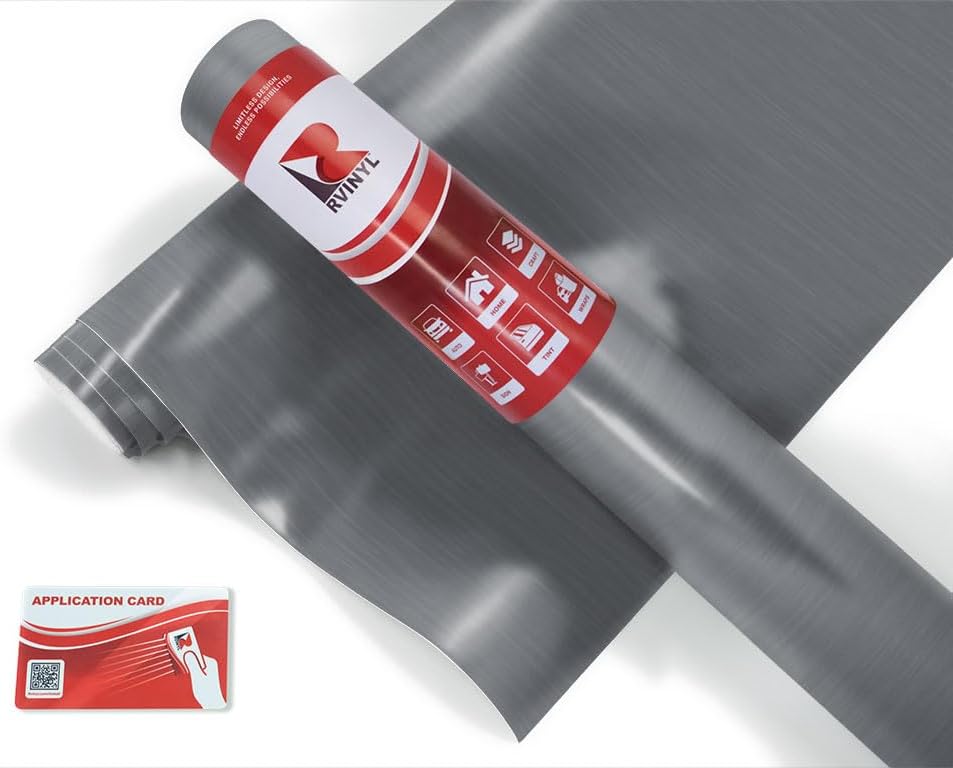 ORACAL 975 Brushed Aluminum Graphite 932-BA Wrapping Structure Cast Film Vehicle Car Wrap Vinyl Sheet Roll - (10yd x 5ft)