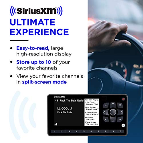 Siriusxm Onyx Ezr Satellite Radio With Vehicle Kit, Easy To Install, Enjoy Siriusxm In Your Car And Beyond With This Dock And Play Radio For As Low As $5/Month + $60 Service Card With Activation #TOP2