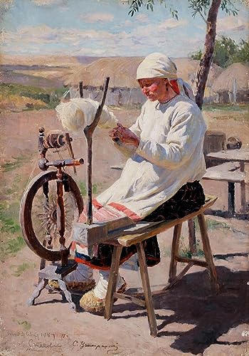 Impression d'affiches le Spinner Sergei Vinogradov art reproduction decoration murale 60x90