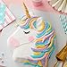 LZGQXF Unicorn Silicone Cake Pan,Unicorn Bread Baking Tray Large Non-Stick Silicone Biscuits Dessert Bakeware for Baking DIY Party Decorating Muffin Cake Mold
