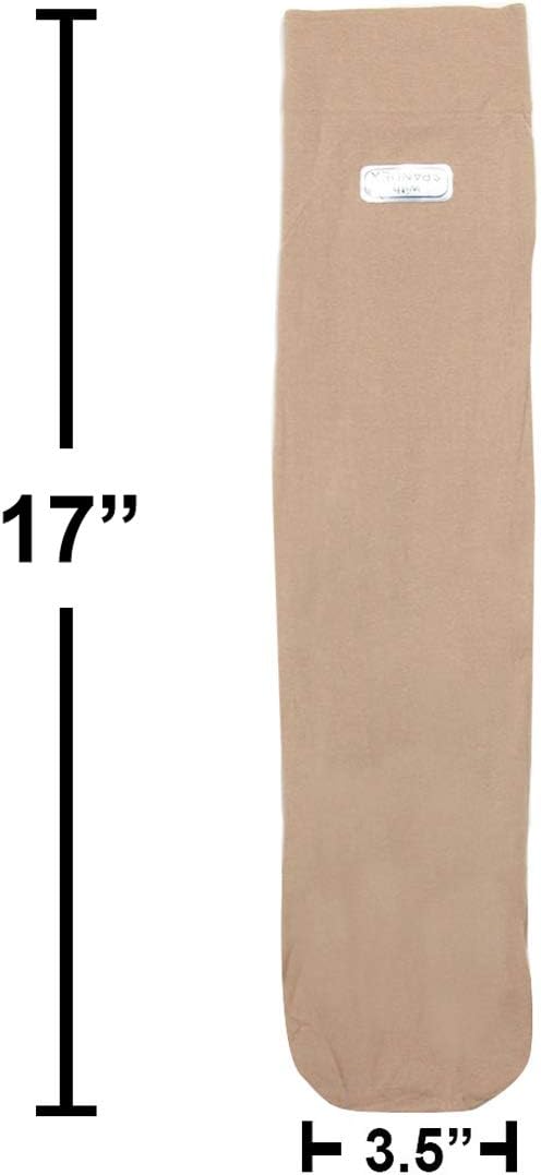 Falari 12 Pairs Multi Color Women Stretchy Spandex Opaque Knee High Trouser Socks 9-11 - Image 2