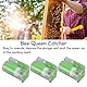 TOPINCN Queen Marking Kit Plastic Queen Bee Marking Cage Catcher Queen Marking Marker Bottle Einhand-Bienenkönigin-Markierungsflasche Imkereiwerkzeuge für Imker(Grün)