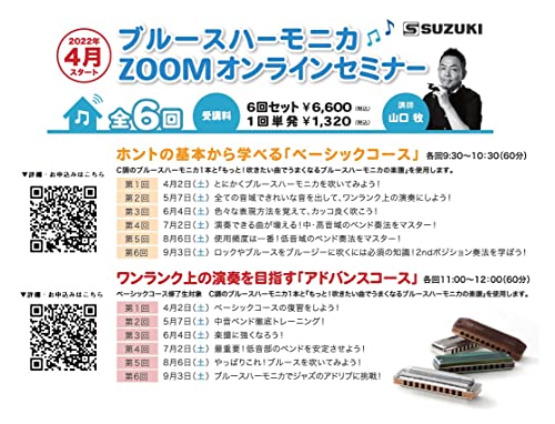Suzuki HA20C Hammond Harmonica diatonique en do 10 Trous Noir - Les Beatles, Paul McCartney, John Lennon, RIngo Starr, George Harrison Suzuki HA20C Hammond Harmonica diatonique en do 10 Trous Noir – Image 3