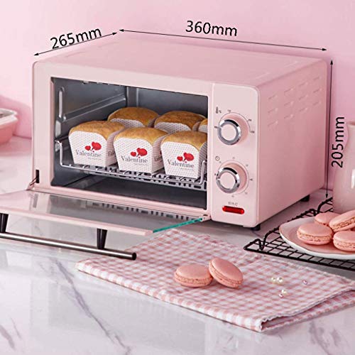 LYKYL Mini 11L Toaster, Multi- functie roestvrijstalen afwerking met Timer- Toast- Bake- Broil Instellingen, Natural… - Image 3