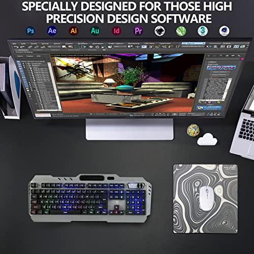 Tapis de souris X-Raypad Aqua Control Plus Rob jeu FPS haute précision - 3