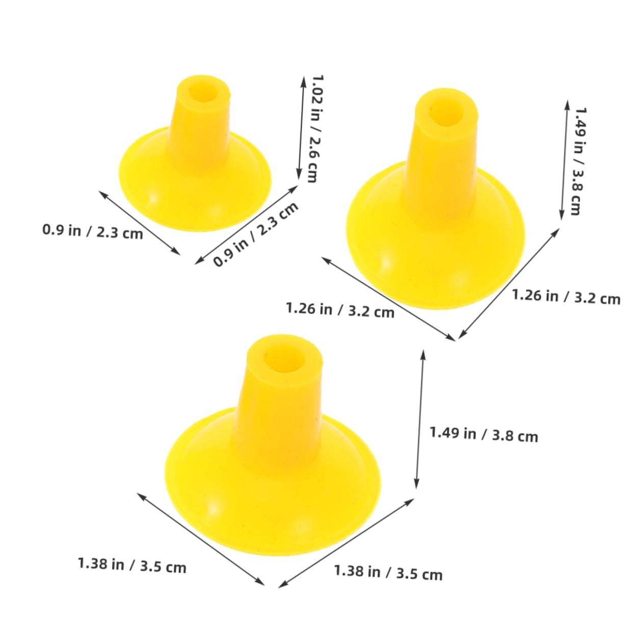 Sosoport 3Pcs Automotive Suction Cup Tool Reliable Valve Grinding Lapping Plates for Efficient Auto Repair Versatile Maintenance for Engine Components