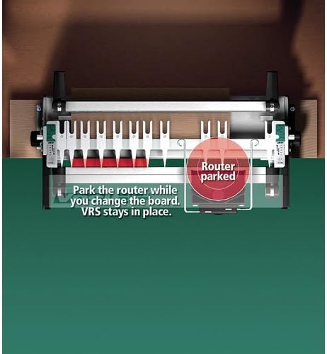 Vacuum And Router Support For Leigh Super 18" Dovetail Jig