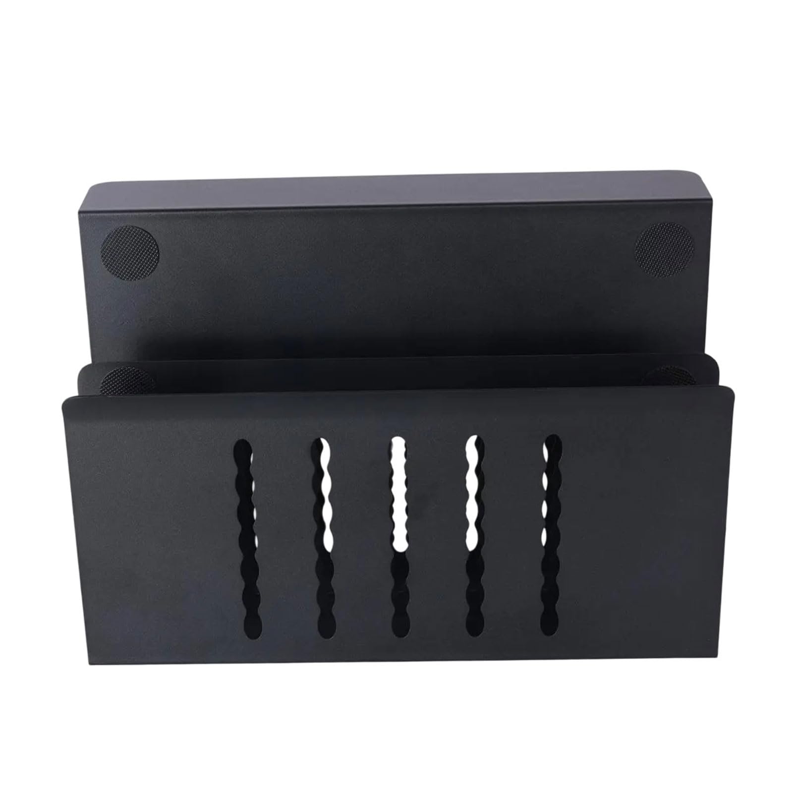 YWLUUOO Space Saving Under Desk Organizers with Two Tiers Sturdy Stoarge Rack for Efficient File and Device Management Desk Organizers