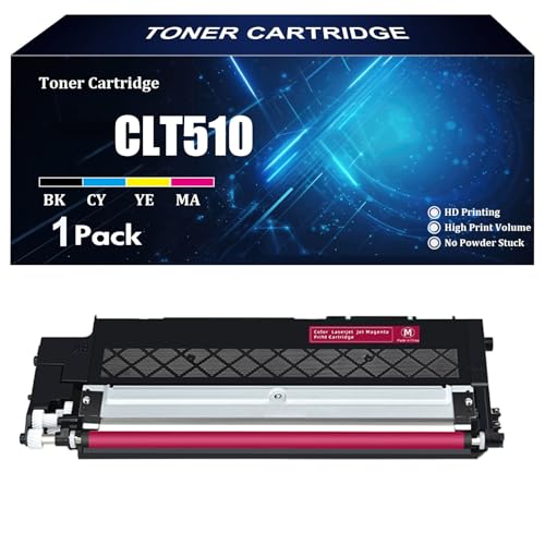 Toner compatible CLT-510 pour Samsung SL-C510 SL-C510W SL-C513 C513W C563W avec puce intégrée