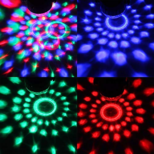CATPOWER Pack of 2 Remote Control Sound Activated Party Lights - Image 6
