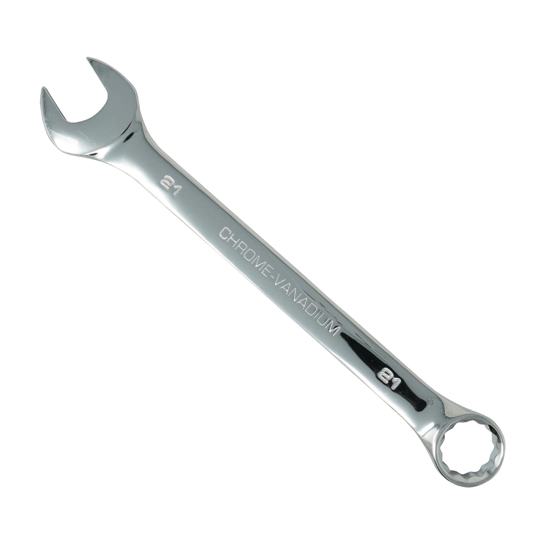 Dapetz® 21mm Combination Spanner Wrench Fixed Head Open End Spanner, Chrome Vanadium Steel, Metric Hand Tool