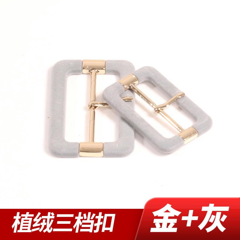 NANZU - Juego de 10 Hebillas para cinturón Cubiertas de Tela tamaño Interior 30/40/50 mm Hebillas deslizantes de Repuesto para Abrigo Correa Cortavientos Manualidades de Costura