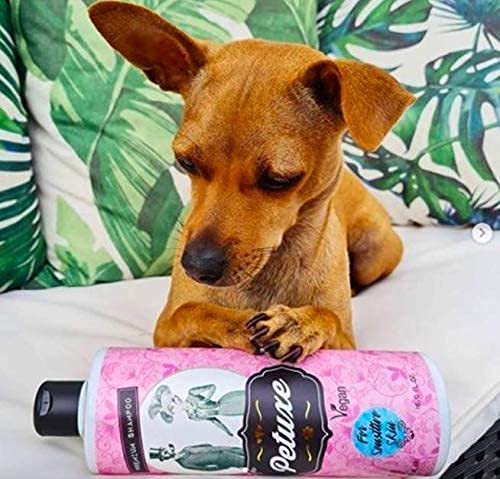 Petuxe Shampoo für Hunde und Haustiere, vegan, für empfindliche Haut – Bild 8