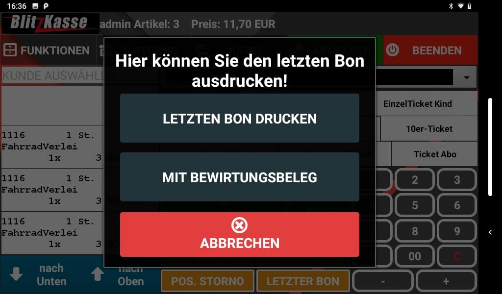10" Kassensystem für Einzelhandel ohne Abo – All-in-One Kasse mit Bondrucker, Kundenanzeige & Kassenschublade – POS für Imbiss, Kiosk, Laden & Lieferservice – TSE-Konform, sofort einsatzbereit
