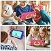 DigiLand 7 Inch Kids Tablet Ages 3-8, Android 13 Tablet for Kids,4G+32GB up to 128GB,Toddler Tablets with Dual Cameras,Best Electronics Tablets Gift for Kids,Shockproof Protective Case (Pink)
