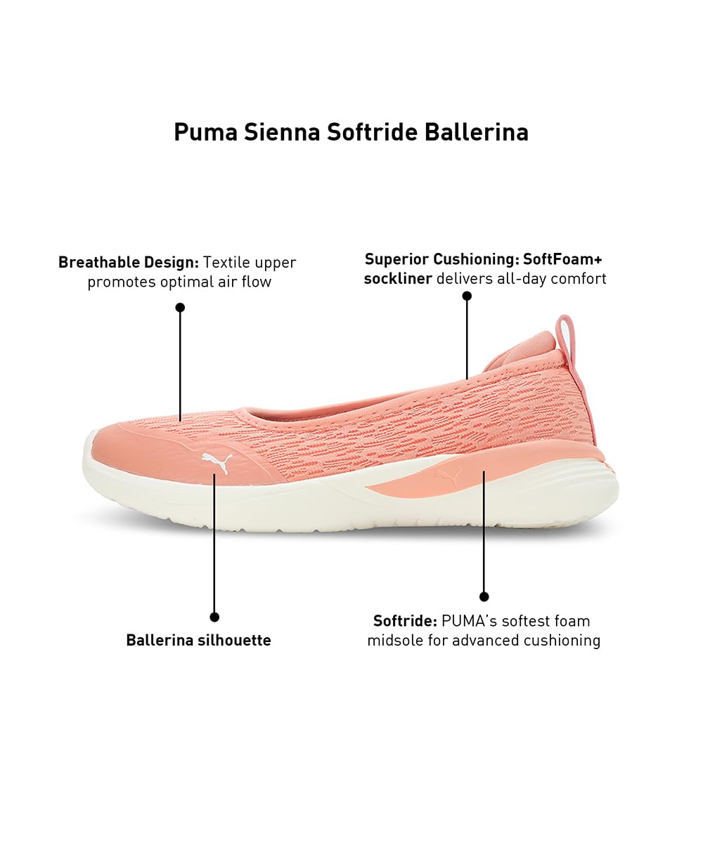 Puma Women's SiennaSoftrideBallerina Sneaker 6 51ip5aGMsAL. SL1200