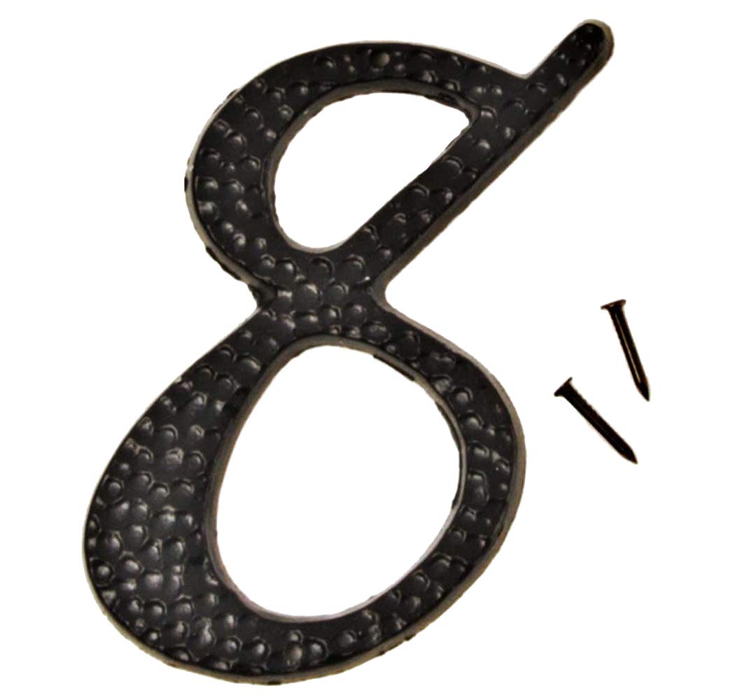 HY-KO PROD DC-3/8 3-1/2" BLK ALU Number 8