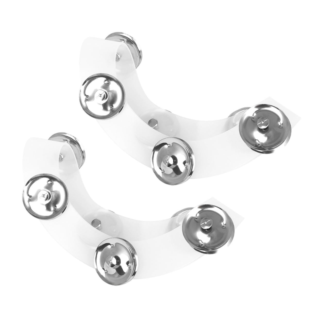 ERINGOGO Drum Accessories Hi-hat Ring Bell Cymbal Tambourine for Cymbal Ribbon Tambourine Percussion Drum Parts