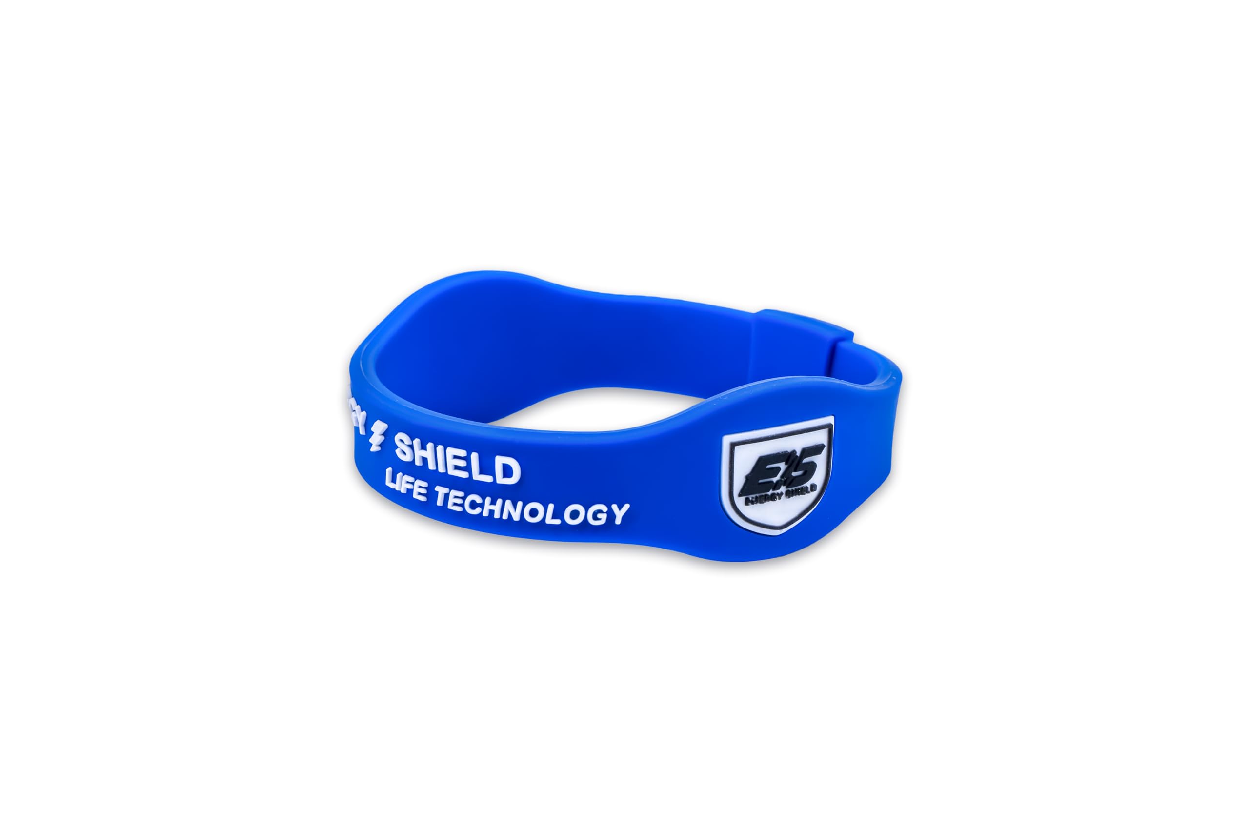 Wristband Energize-Pro Negative Ion Band for Men and Women Silicone Bracelet Blue Colour (Medium)
