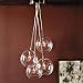LightInTheBox 60W Artistic Modern Pendant with 4 Lights in Glass Bubble Design Modern Home Ceiling Light Fixture Flush Mount, Pendant Light Chandeliers Lighting, Voltage=110-120V