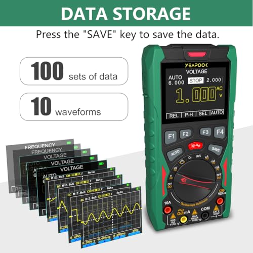 Yeapook YP101A 3 In 1 Handheld Digital Oscilloscope Multimeter Portable Oscilloscopes thumb #3