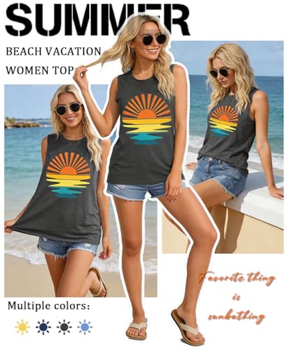 Image of Vacay Mode T Shirts for Women Summer Beach Hawaii Vacation Short Sleeve Tops Holiday Cruise Getaway T Shirts