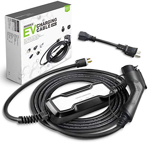 Morec 16A EV Charger Level 1-2 NEMA6-20P with Adapterfor NEMA 5-15, 100V-240V, Portable