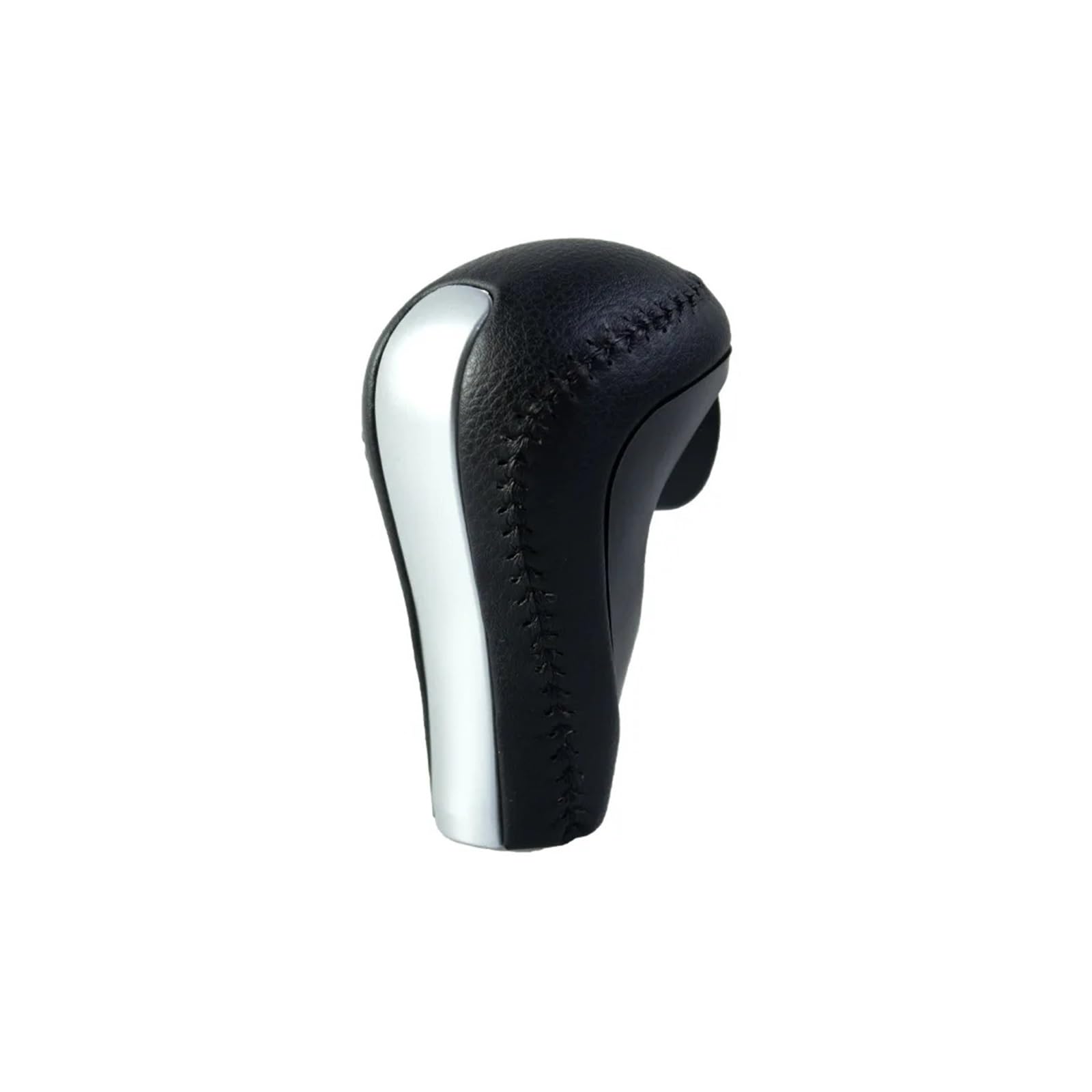 Jsrvqkms Silver Black Gear Shift Knob Car Automatic Gear Shift Knob Shifter Stick Head For Accord 8Th 2008-2012 For Crosstour 2010-2011(Silver Black)