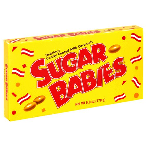 CHARMS Sugar Babies Theater Pack, King Size, 6-Ounce Boxes (Pack of 12)