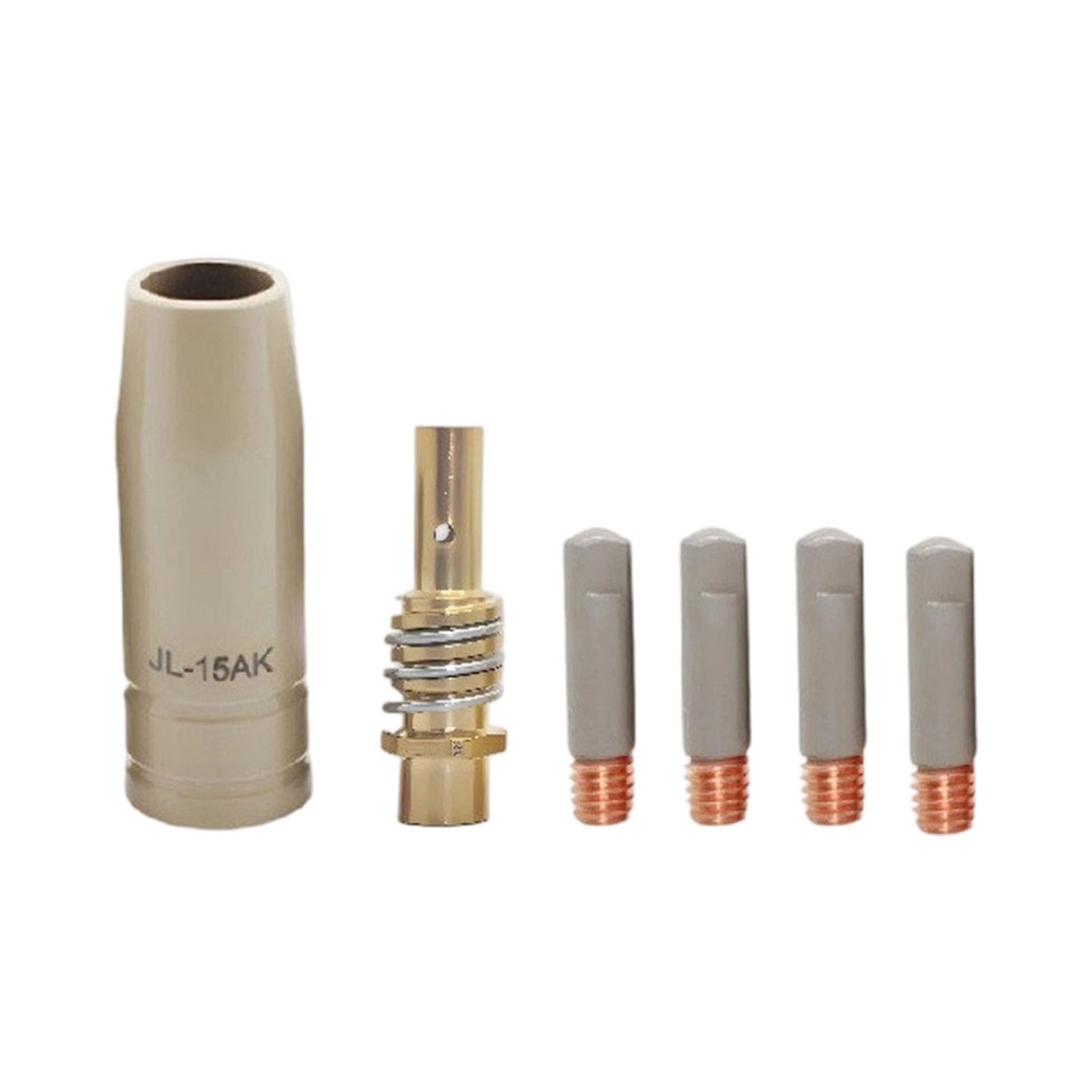 CUNZJIA 15AK Welding Nozzle Torch Accessory Aviation Aluminum Alloy Conductivity Tip for 15AK Welding Torch