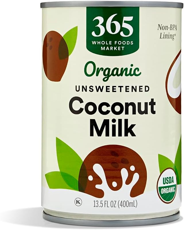 Organic Unsweetened Coconut Milk, 13.5 Ounce