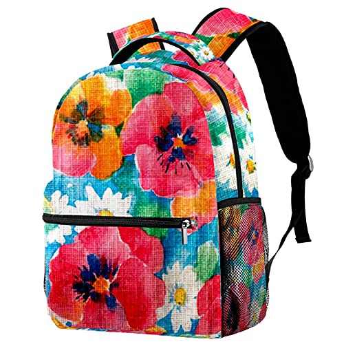 Sac à dos décontracté château de princesse multicolore pour homme et femme