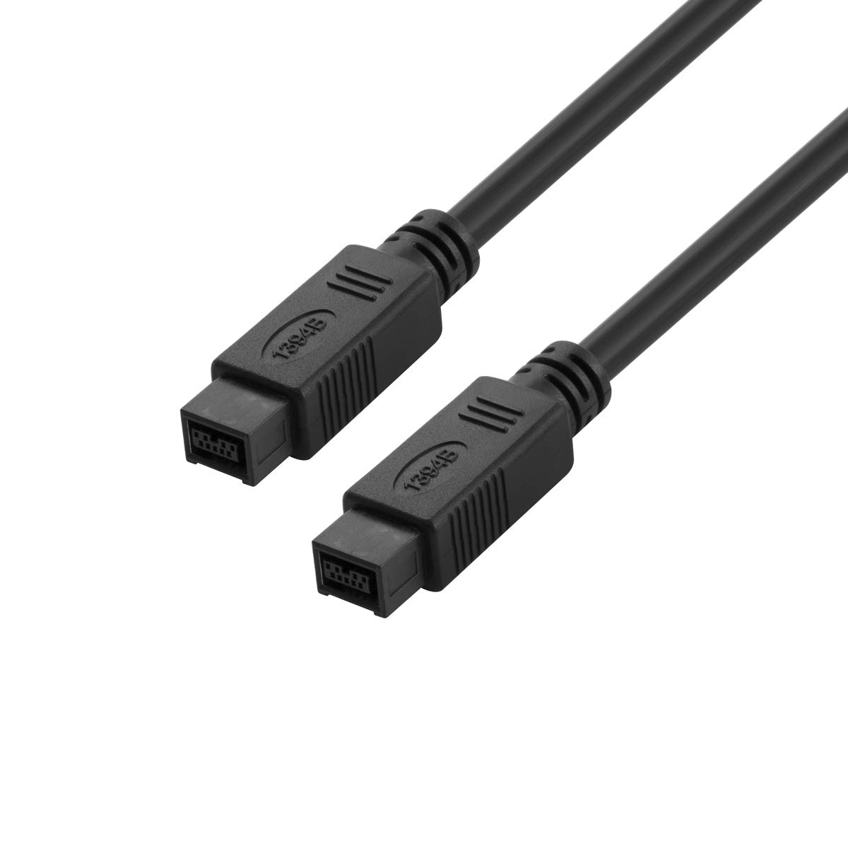 Bolongking FireWire 1394b 800 IEEE 9 pin a 9 pin maschio a maschio cavo per Mac Pro, MacBook Pro, Mac Mini, iMac PC, fotocamere digitali, SLR (da 9 pin a 9 pin), 1,8 m