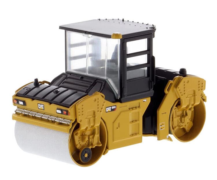ACE HOBBYfor Caterpillar CB-13 Tandem Vibratory Roller with Cab 1/64 DIECAST Truck Pre-Built Model