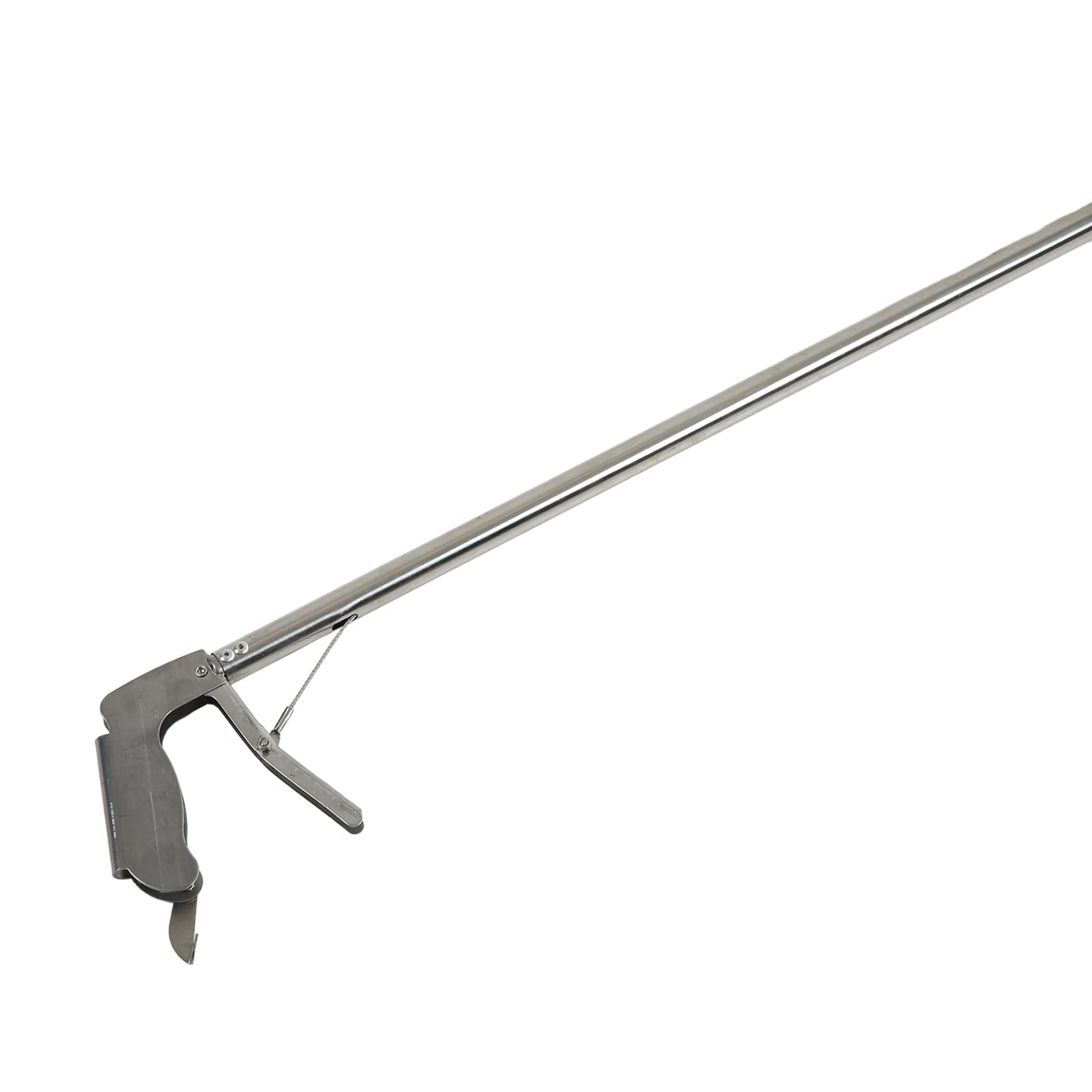 Pinza per Granchi in Acciaio Inox con Manico Telescopico – Design Antiscivolo per Crostacei, Anguille e Polpi – Ideale per Cene all'Aperto e Aperitivi (Clip dritta)
