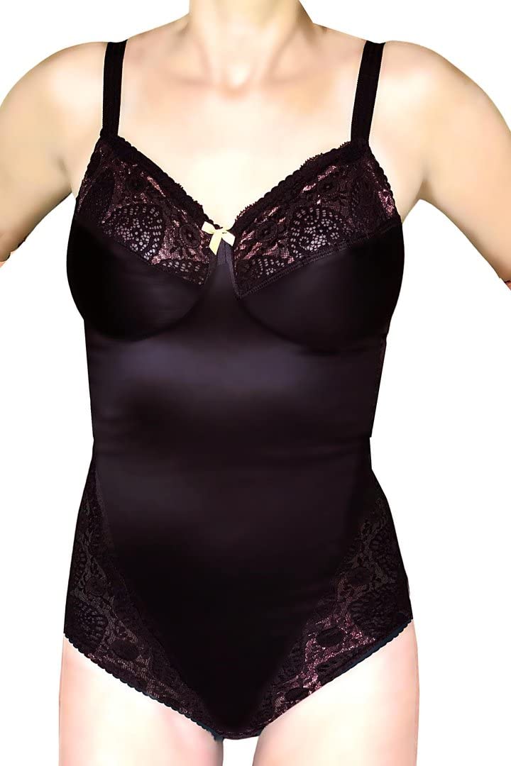 Body modellante contenitivo con pizzo. Tenuta medio/forte 715