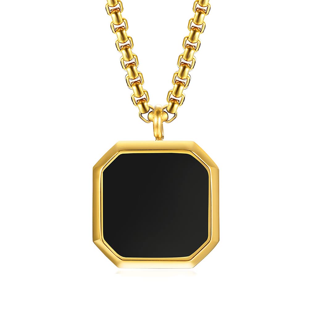 STARCHENIE Mens Necklace,Stainless Steel Necklace Pendant for Men