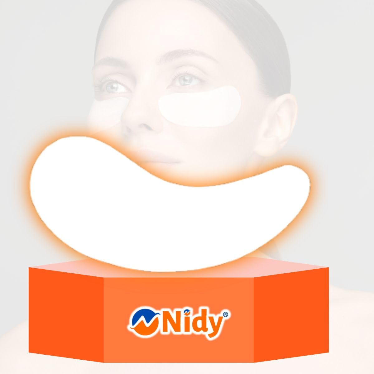 store77 Nidy® 100Pcs Disposable DIY Dry Eye Patch Mask Sheets without Any Cosmetic Product, Use NonWoven Under Eye Care Pads with Dark Circle Cream, All Skin Type Skincare Lotion, Eye Bags PuffyEyes Treatment-picture-55