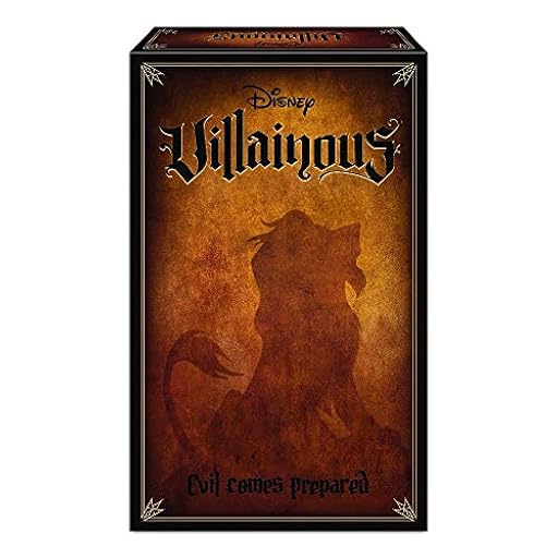Ravensburger 26889 Disney Villainous Evil Comes Prepared, Versión Italiana, Light Strategy and Family Game, 2 – 3 Jugadores, Edad Recomendada 10 + | Ya disponible en tu tienda friki favorita! En mundofriki.es!