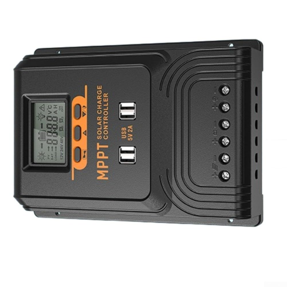 50 A pour régulateur de charge solaire PWM 12-48 V Détection automatique