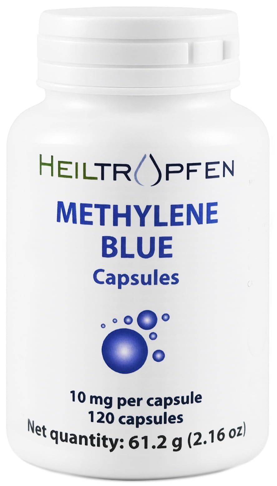 Capsule di Blu di Metilene 10 mg USP Pharma Grade - Heiltropfen®