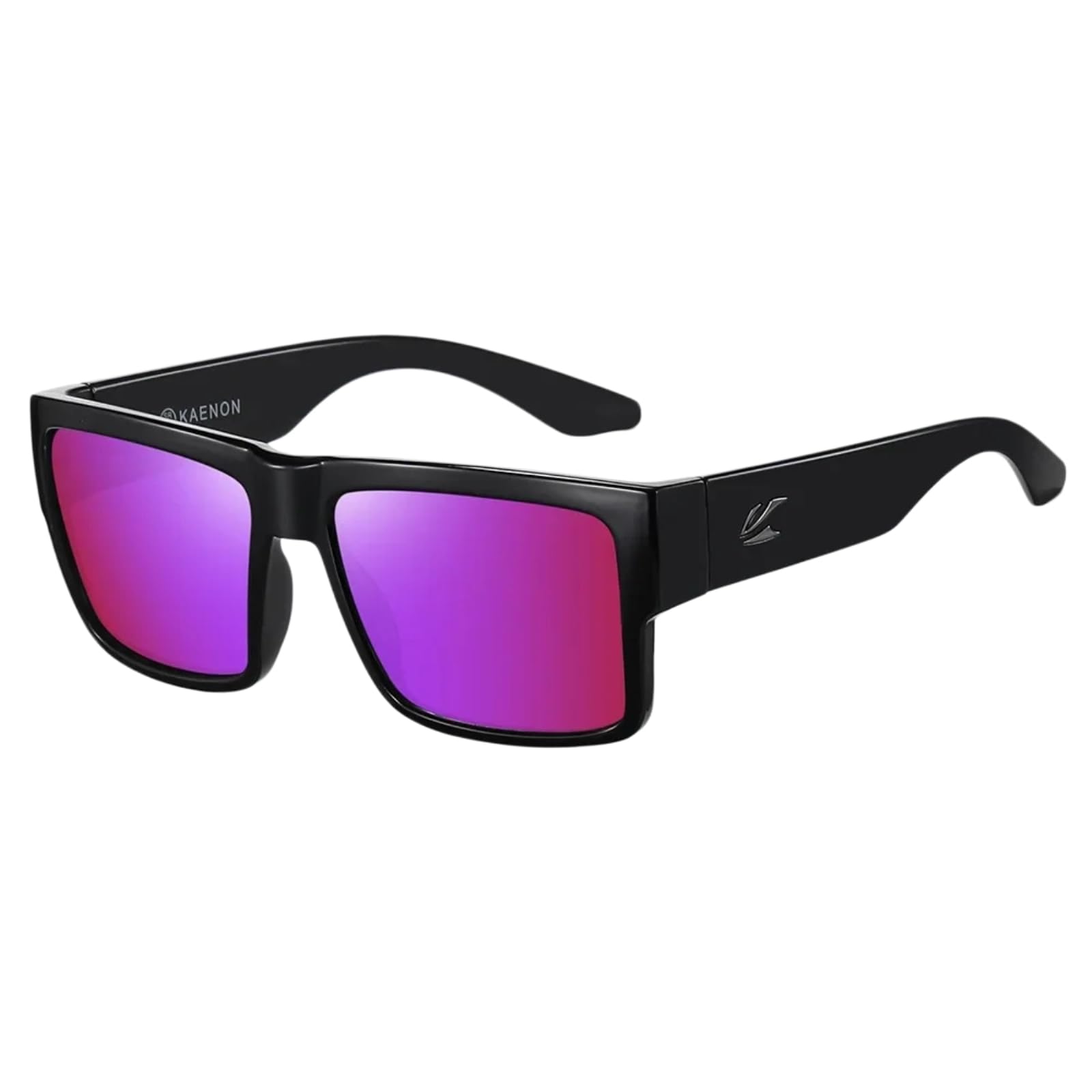 Sonnenbrille Mode Quadrat Vielseitige Polarisierte Männer Frauen Sport Angeln Fahren Uv400 Brille-c1 Black-with Original Box