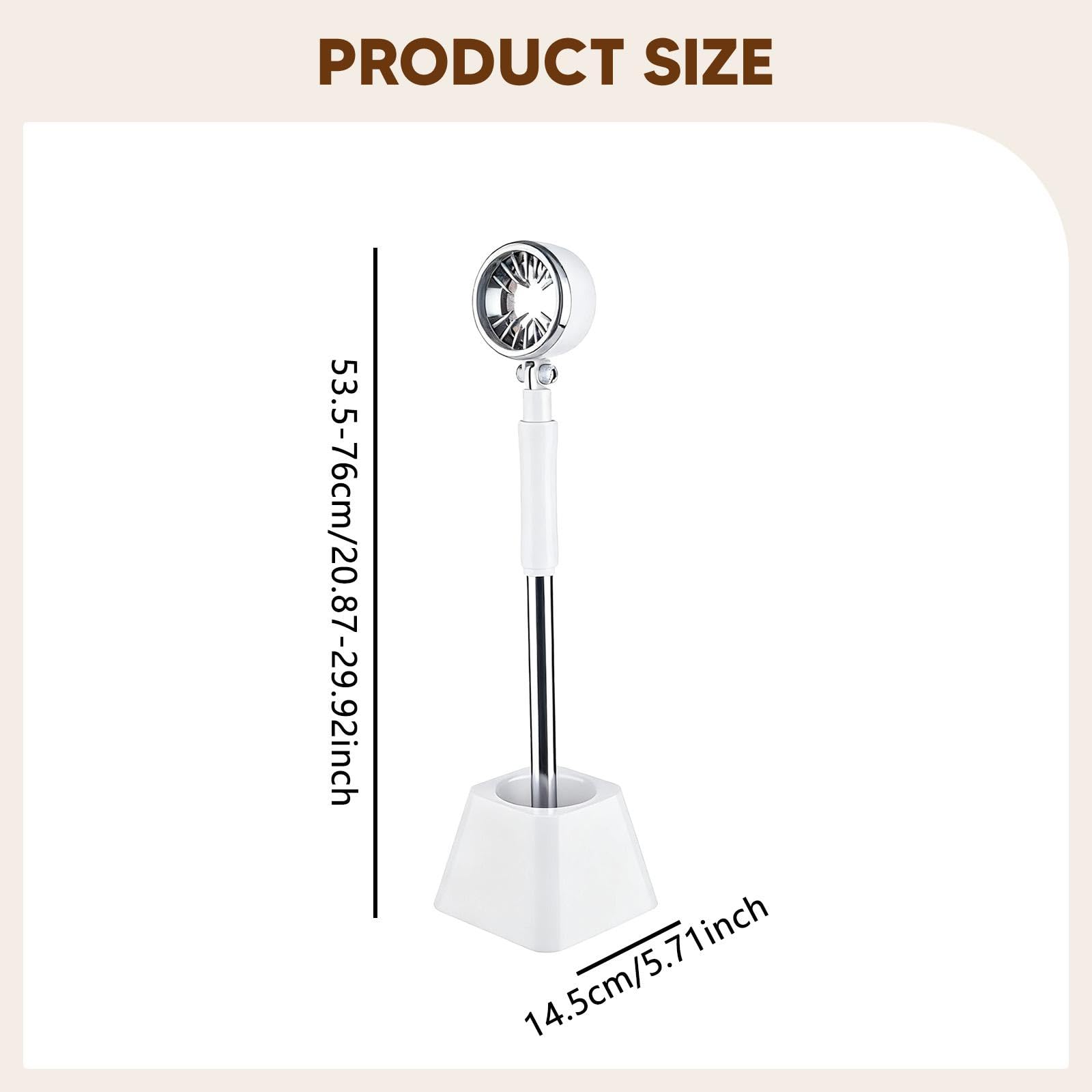 Soporte para Secador de Pelo de Mascotas, Accesorios de Peluquería para Esteticistas, Base Estable, Resistente Y Flexible para El Cuidado de Mascotas, Blanco