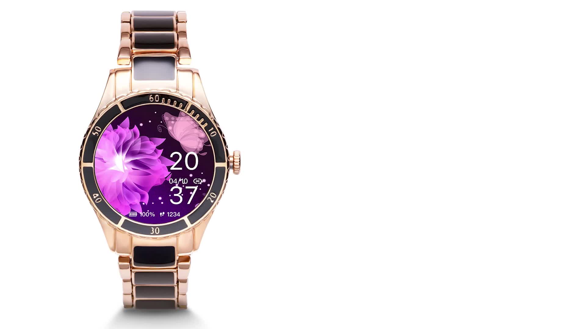 Vibez by Lifelong Cacia Women Smartwatch Bluetooth Calling 1.09