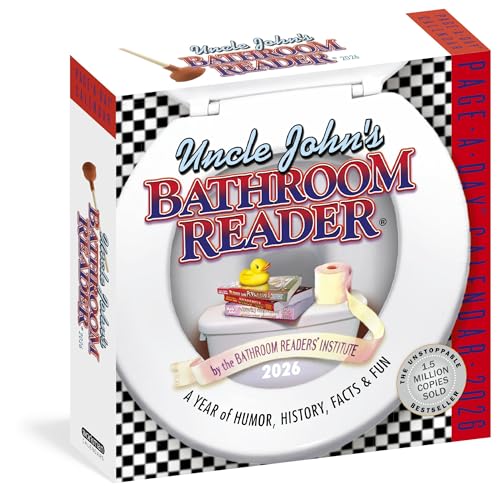 Uncle John's Bathroom Reader Page-A-Day® Calendar 2026: A Year of Humor, History, Facts, and Fun