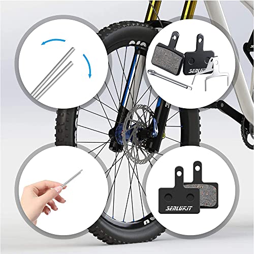 SenluKit Fahrrad Bremsbeläge Scheibenbremsbeläge Bremsbeläge für Shimano M315 M355 M415 M416 M445 M446 M525 M515 M975 C501 C601 T615 T675… – Ansicht 3