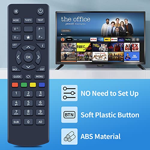 TCNOUMT Replacement Remote Control Compatible for Bush&Manhattan Freeview Freesat Plaza HD Box 2-DH1410-MTT DH1410 HD-T2 HD-S2 HDT2 HDS2 - Image 3