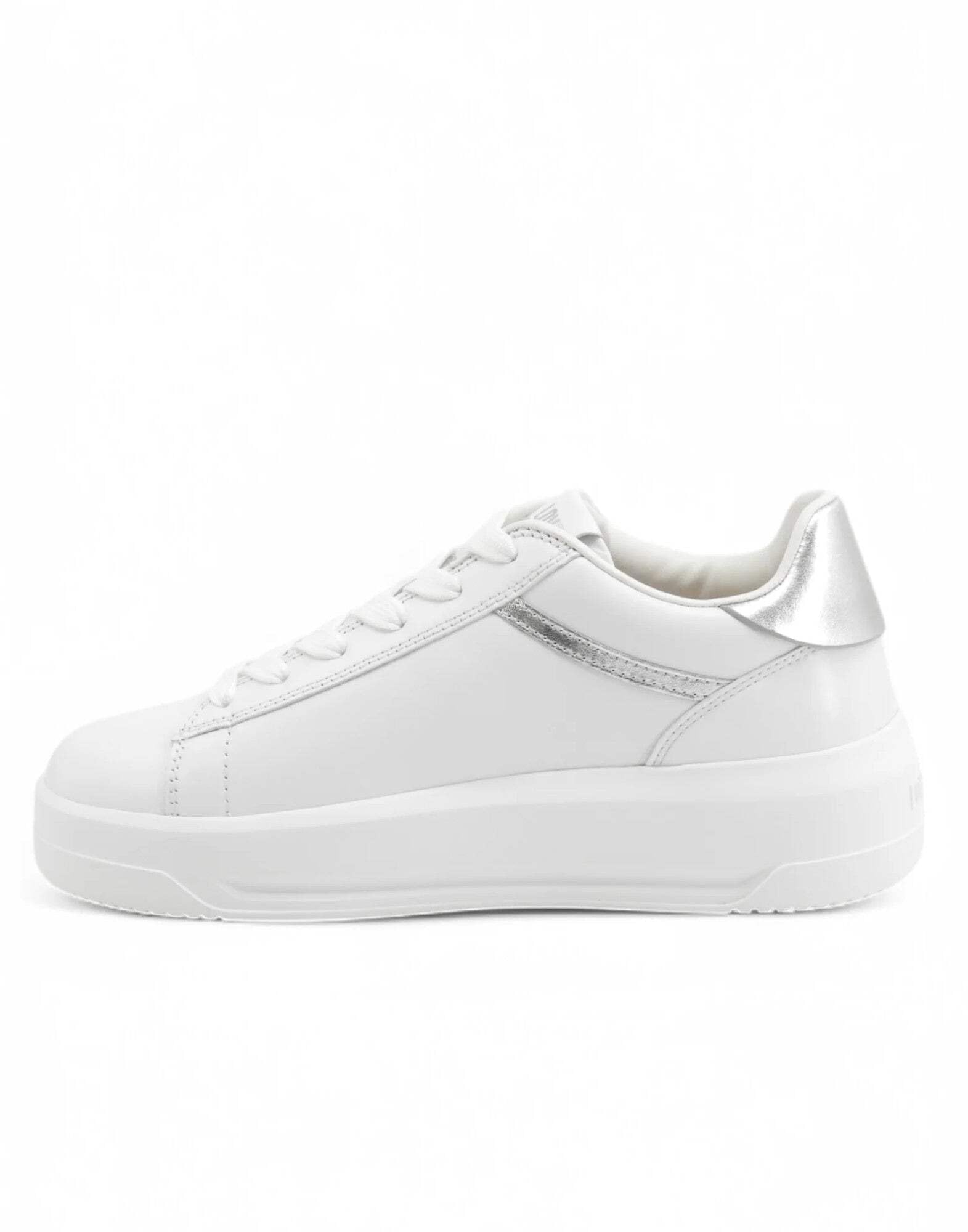 Love Moschino Women Polja15525g0mia210b38 Sneaker, White, 5 UK