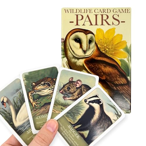 House of Marbles Wildlife Pairs Card Game